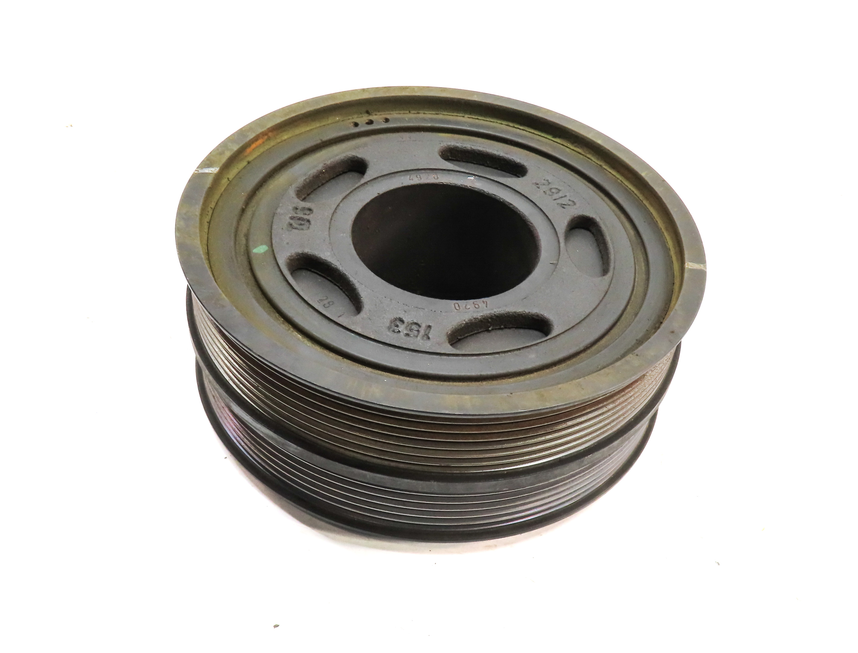 09-17 AUDI A6 A7 A8 Q5 Q7 S4 S5 (C7 D4 8R 4L B8 8T) 3.0L SUPER HARMONIC BALANCER — exact item pictured